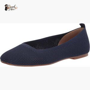 Knit Ballet Flat with Removable Insole, Slip-On Style